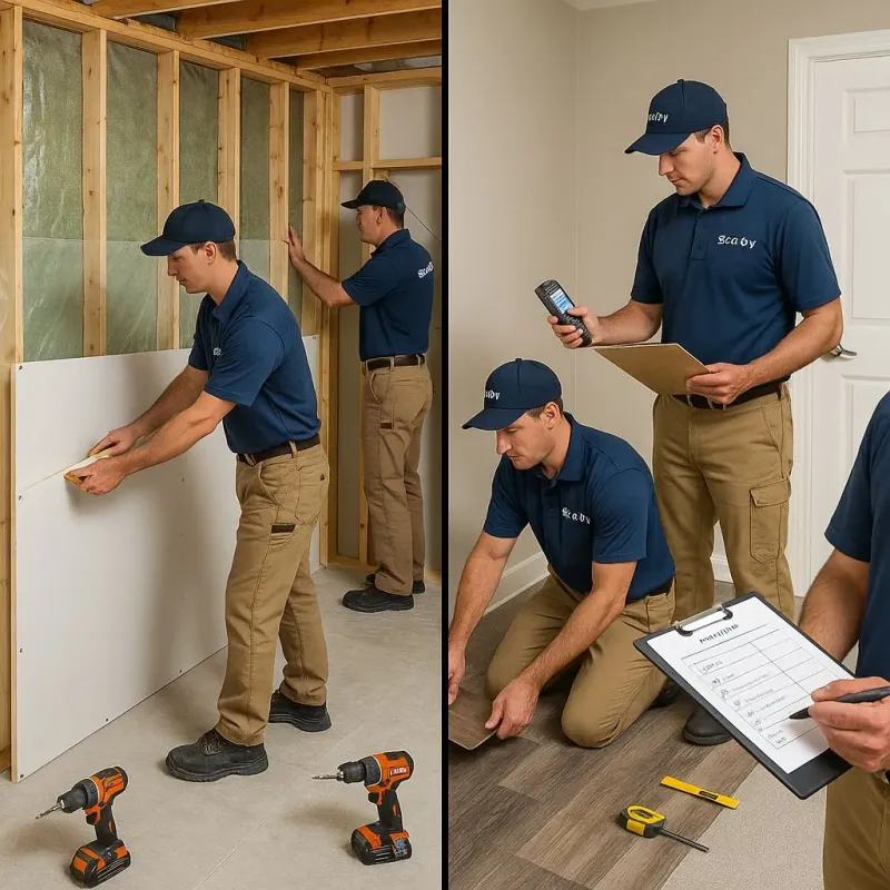 Repairs and Reconstruction process in Eatontown, NJ